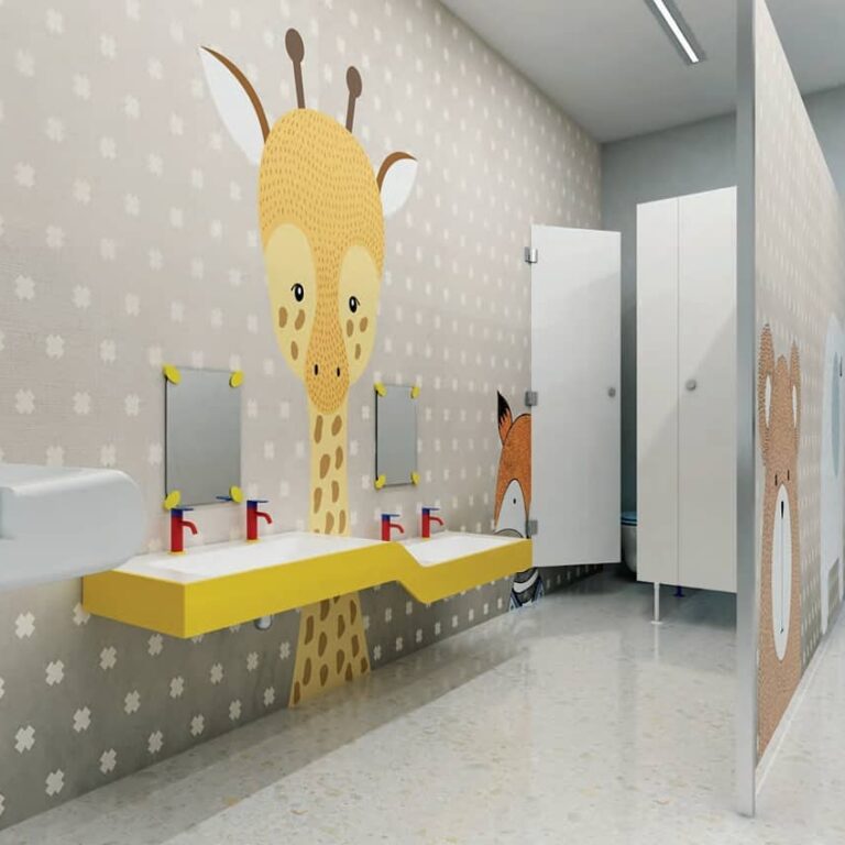 Se guardi il mondo con gli occhi di un bambino la magia è ovunque....#bagnobambino, #pontegiulio #kids #kidsdesign #kidsdecor #school #bathroomdesign #design #inspiring #style #art #beautiful #relax #architecture