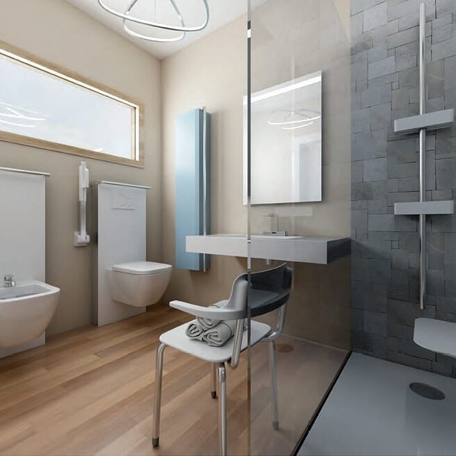 Soluzioni per l'ospitalità degli over 65 .#bagnoinclusivo #quadernotecnico #design #hotel #tourism #style #architecture #travel #bathroomdesign #bathroom #relax #bestoftheday #pinterest
